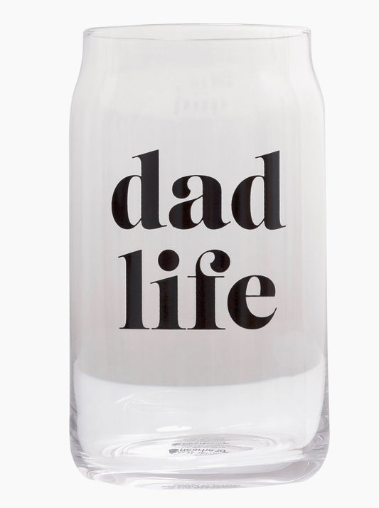 Dad Life Glass Can