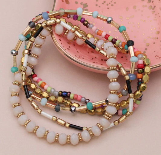 Pastel Pop Bracelet Set