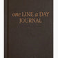 One Line a Day Fabric Journal