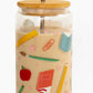 Teacher Icon Glass Can